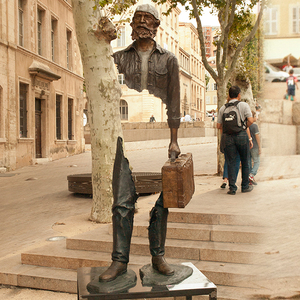 Cuộc Sống Kích Thước Nổi Tiếng Nhật Bản Anime Nhân Vật Điêu Khắc Bronze Luffy Bức Tượng - Product Image 5