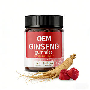 Gomitas de Ginseng, Extracto Natural de Ginseng, Apoyo Energético e Inmunitario, Gomitas Herbales Masticables - Product Image 1