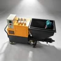 Machine de pulvérisation verticale industrielle pour mortier avec contrôle précis de la pulvérisation pour les applications de construction en hauteur