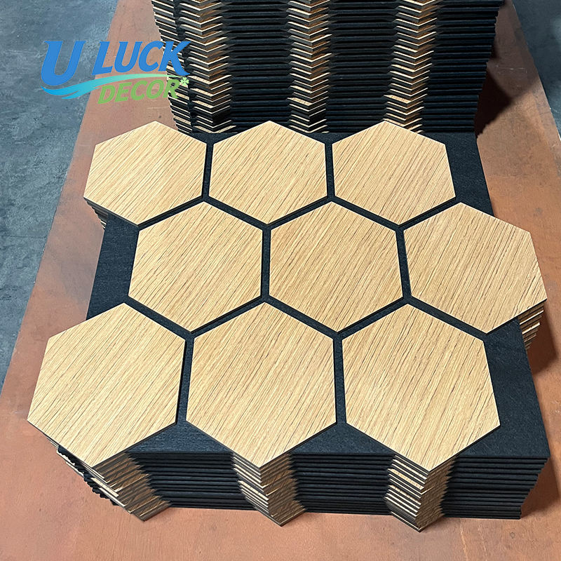 Acoustic Wall Panel Modern Waterproof MDF Special Shape New Style ...