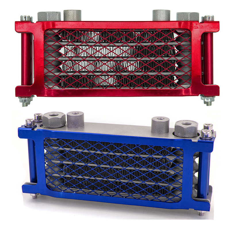 Universal Blue Red Oil Cooler M10x1