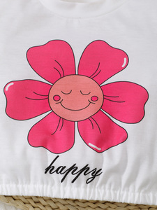 Jeans de Verano con Estampado Floral para Mujer, Nuevos, Holgados, Versátiles, en Azul Claro - Product Image 3