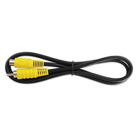 Câble audio RCA mâle et femelle pour navigation vidéo audio AV, haut-parleur étendu et caisson de basses long