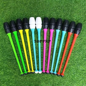 Bastón de Ritmo Profesional de Goma de Doble Color para Entrenamiento de Gimnasia Artística - Product Image 3