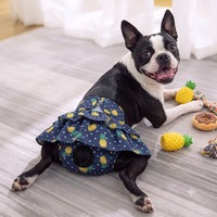 Popok Anjing Betina, Popok Anjing Penyerap untuk Anjing Betina Saat Haid, Dapat Dicuci, Ukuran Kecil Sedang Besar