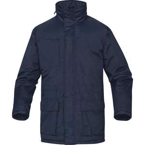 DELTA PLUS - DARW3BMXX Parka azul marino de poliéster pongee recubierta de Pvc-EAN 3295249233532 CHAQUETAS DE TRABAJO - Product Image 1