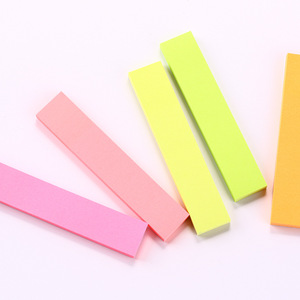 Comix D6015 <b>Sticky</b> Notepad 76x15mm Self-Adhesive Square Memo Pad 200 Sheets Reusable <b>Notes</b> For Office School Use - Product Image 2