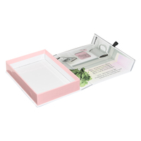 Boîtes d'emballage magnétiques en carton rigide personnalisées de luxe avec logo, gaufrage, revêtement UV, matériaux recyclés, fermeture magnétique, boîte cadeau