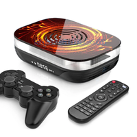 Super Console X3 Plus Rétro Consoles de Jeux Vidéo NOUVEAU 4K/8K Android TV Box PS1/PSP/DC/N64/MAME S905X3 114000 Classique ABS Filaire EU