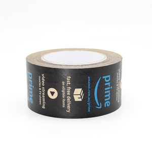Ruban gommé Kraft activé par l'eau <span class=keywords><strong>Prime</strong></span> renforcée écologique pour l'emballage d'étanchéité du carton <span class=keywords><strong>Film</strong></span> de papier adhésif environnemental - Product Image 3