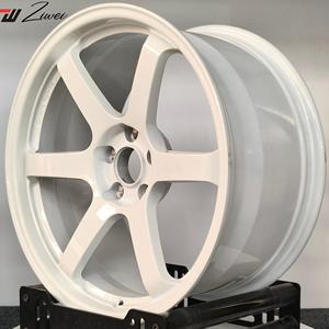 Ruedas de Aleación Monobloque Forjadas Blancas de 17 18 19 20 Pulgadas 5X114.3 para Autos de Pasajeros Infiniti G35 G37 Q50 Q60 Mitsubishi - Product Image 1