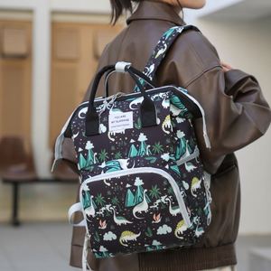 Hot <b>Sale</b> Printed Mommy Backpacks Lightweight Diaper Bag for Outdoor Travel Hospital - Product Image 3