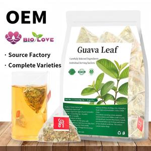 प्राकृतिक अमरूद लीफ चाय बैग रक्त शर्करा के स्वास्थ्य को सपोर्ट करता है 30 पाउच स्रोत फैक्टरी प्रत्यक्ष आपूर्ति हर्बल चाय ओएम - Product Image 3