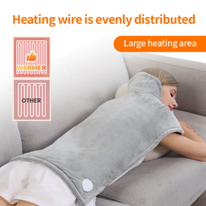 Manta Térmica Lavable en Oferta, Chal Eléctrico Calefactor para Hombros, Cuello y Espalda, <span class=keywords><strong>Almohadilla</strong></span> Térmica Eléctrica - Product Image 4