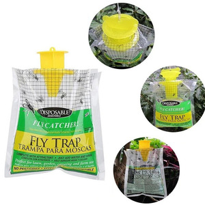 ถุงดักแมลงวันแบบใช้แล้วทิ้งสำหรับภายนอกอาคาร ปลอดสารพิษ ควบคุมศัตรูพืช ดักจับแมลงวันและแมลงต่างๆ ได้อย่างมีประสิทธิภาพ โซลูชั่นสำหรับภายนอกอาคาร - Product Image 1