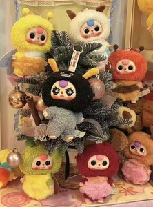 Caja ciega de tres elfos para bebés genuinos, bonita muñeca de vinilo, adornos de juego de marea, bonita mascota, Siete Estrellas, mariquita, caja misteriosa, regalos de Navidad para niñas - Product Image 3
