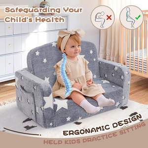 Bagliore nel buio sedie per bambini <span class=keywords><strong>lettino</strong></span> pieghevole portatile per bambini Premium pieghevole piattaforma divano divano letto per eventi festa - Product Image 6