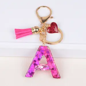 Hot Style Fashion Plated Christian Metal Keychain Bling Cross Key Holder for Women (KC287C)