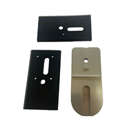 Kit de rail d'usinage CNC de haute qualité, pièces en aluminium, plaque, fournisseur de machines CNC, pièces en aluminium anodisé usinées sur mesure