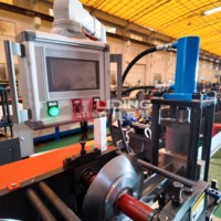 Machine de formage à froid de panneaux de plafond en V personnalisée - Ligne de production entièrement automatique de panneaux de plafond acoustiques en V