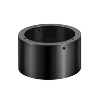 Pièce en aluminium usinée CNC sur mesure, tube métallique précis pour équipements industriels, service d'usinage OEM