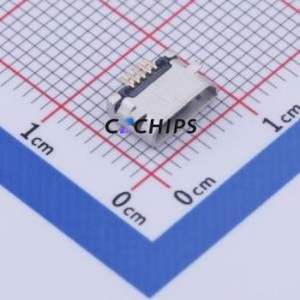 920-D62A2021S10102 USB Connector SMD Connector ( Connector Type: Micro-B )( Protocol Standard: USB 2.0 )( Gender: Female ) - Product Image 1