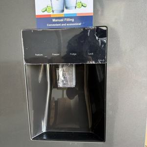 Réfrigérateur intelligent à <span class=keywords><strong>portes</strong></span> françaises côte à côte de 591 litres avec distributeur d'eau, refroidissement par air, pour usage domestique et commercial - Product Image 2