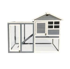 <span class=keywords><strong>Cage</strong></span> en bois pour animaux de compagnie, 4 pièces, pour l'extérieur, maison à lapin - Product Image 6