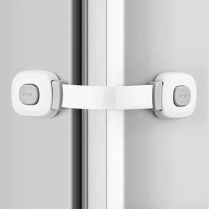 Verrou de sécurité pour bébé de haute qualité, adhésif, pour armoire, tiroir, protection des tout-petits, multi-usages - Product Image 3