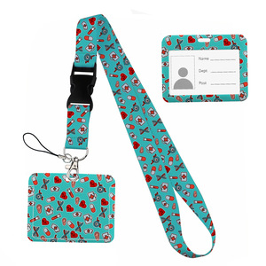 Portefeuille de pharmacien WOWEI avec porte-badge, porte-cartes de crédit fin avec poche zippée, cordon de poignet pour téléphone - Product Image 2