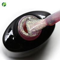Vernis à ongles gel brillant nacré de couleur sirène à label privé Yidingcheng, effet coquille d'œuf, paillettes