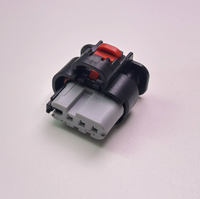 Coque de connecteur de capteur d'azote et d'oxygène automobile 4 trous, référence 1-2203773-1/2/3, avec gaine de câble
