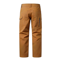 Fabricant OEM/ODM, vente en gros de pantalons de travail pour hommes sur mesure, cargo, imperméables, coupe-vent, multi-poches, extensibles dans 4 directions, couleur sable