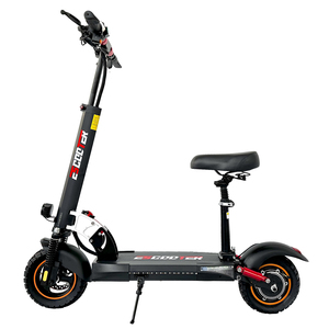 EU Anh Kho Cổ 10 Inch 48V 13AH 800 Động Cơ <span class=keywords><strong>45</strong></span> Tốc Độ Có Thể Gập Lại Ngồi Xuống E Scooter Dành Cho Người Lớn Điện Xe Tay Ga Với Chỗ Ngồi - Product Image 5