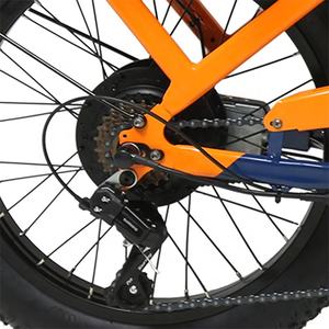 Vélo <span class=keywords><strong>cargo</strong></span> électrique à gros pneus 350w, vélo de livraison électrique à longue portée de 20 pouces - Product Image 4