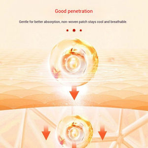 Patch de l'os du tigre thaïlandais Sept Trésors Grande Muraille Plâtre chinois Modèle BCJB-017 10x10cm Soulage les muscles du cou, des épaules, de la taille et des jambes - Product Image 4