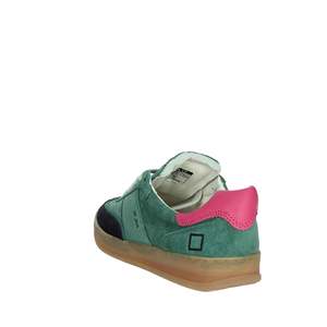 D.A.T.E. Zapatillas Deportivas para Mujer W411-SL-CO-GR Verdes con Plataforma - Product Image 2