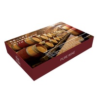 Boîtes d'emballage carton personnalisées en papier pour bouteilles de vin et de bière