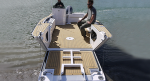 Barge de débarquement en aluminium de 15 pieds, adaptable et personnalisable, pour le transport de marchandises, à vendre - Product Image 1