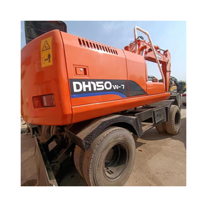 รถขุดดินมือสอง Doosan รุ่น DH150W-7 Doosan 140 150 130 รถขุดล้อยางสภาพดี รถขุดล้อยางมือสอง Doosan Dh150w - Product Image 1