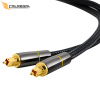 Vente en gros mâle à mâle 1M 2M 3M 5M câble audio optique numérique câble Toslink pour Home cinéma barre de son TV PS4