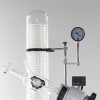Evaporador Rotatorio Industrial Totalmente Automático con Bomba y Motor, Sistema de Evaporación a Gran Escala de Vidrio de Borosilicato para Líquidos Residuales