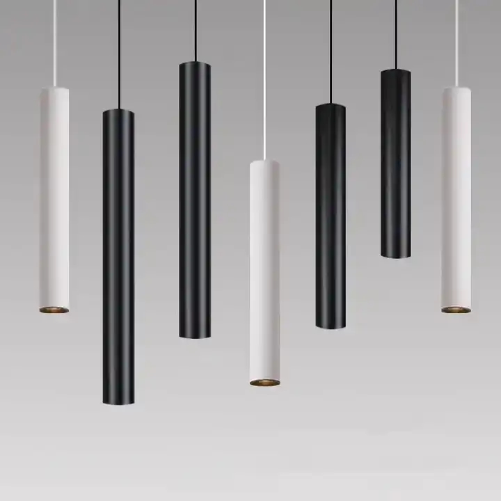 led cylinder hanging light