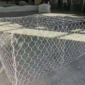 Harga pabrik Dekorasi kandang batu Gabion anyaman kotak Gabion heksagonal untuk dinding diskon besar layanan pemrosesan pemotongan - Product Image 1