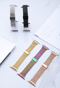 Pulsera Milanese <span class=keywords><strong>Loop</strong></span> de acero inoxidable reloj apple watch banda iWatch serie 5 4 <span class=keywords><strong>3</strong></span> <span class=keywords><strong>2</strong></span> 1 de 38mm 42mm - Product Image 6