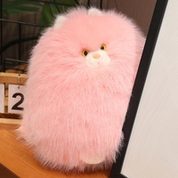 Nouvelle Peluche Chat Persan Réaliste et Mignon en Fourrure Longue, Fabriquée avec des Matériaux Colorés, Rembourrée en Coton PP, Unisexe