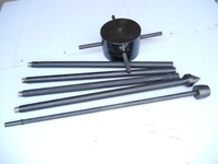 Máquina de martillo spt, Penetrómetro de Cono dinámico estándar DCP, penetración modificada de 63,5 kg de suelo