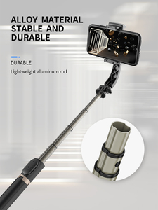 Stabilisateur de selfie <span class=keywords><strong>Q08</strong></span> à prix abordable, sans fil, portable, intelligent, trépied monopode électrique anti-tremblement à axe unique - Product Image 4