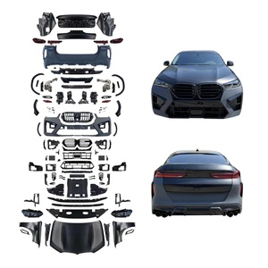 Modification et mise à niveau de la voiture E71 X6 2008-2014, pare-chocs avant et arrière 2023 G06 X6, kit carrosserie pour BMW X6 - Product Image 1