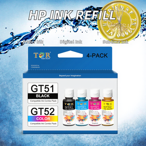 Recharge pour HP Smart Tank 5301/5302/5303/7602/7605/7610 HP ENVY 6420e/6450e 31/32XL GT51/GT52/GT53 Sublimation à base d'eau pour/ - Product Image 2
